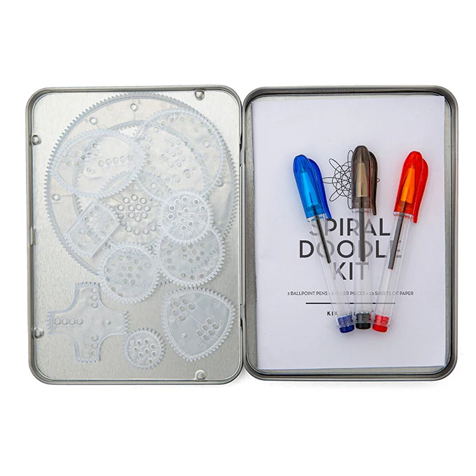 KIKKERLAND Spiral Doodle Kit