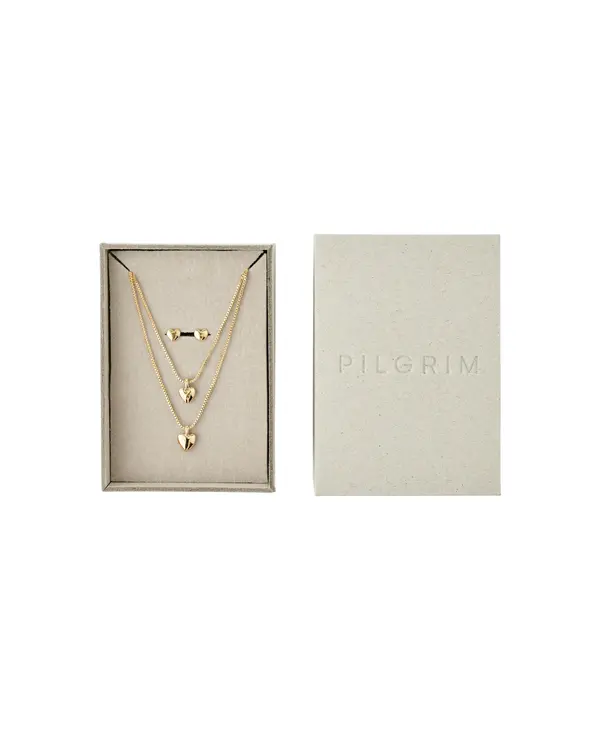Pilgrim PENINA Necklace & Earstuds
