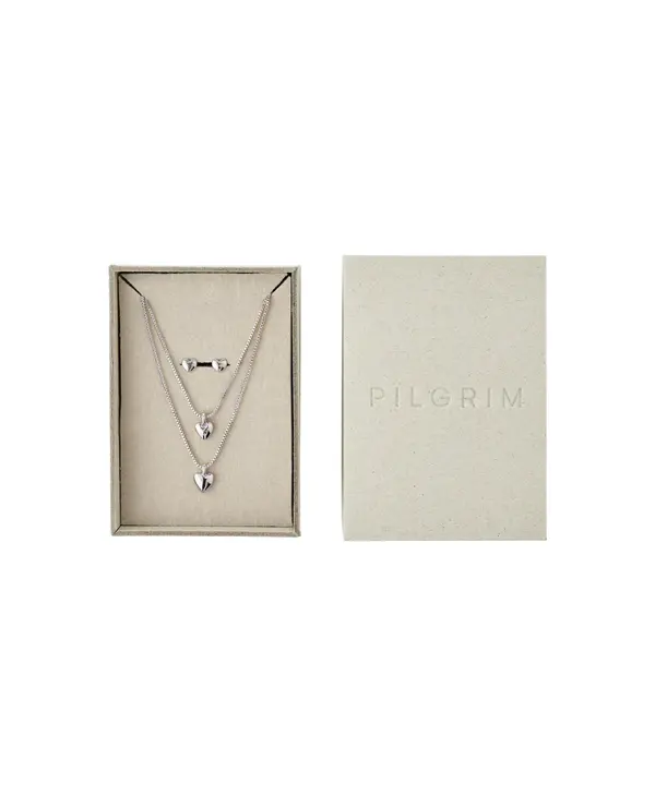 Pilgrim PENINA Necklace & Earstuds