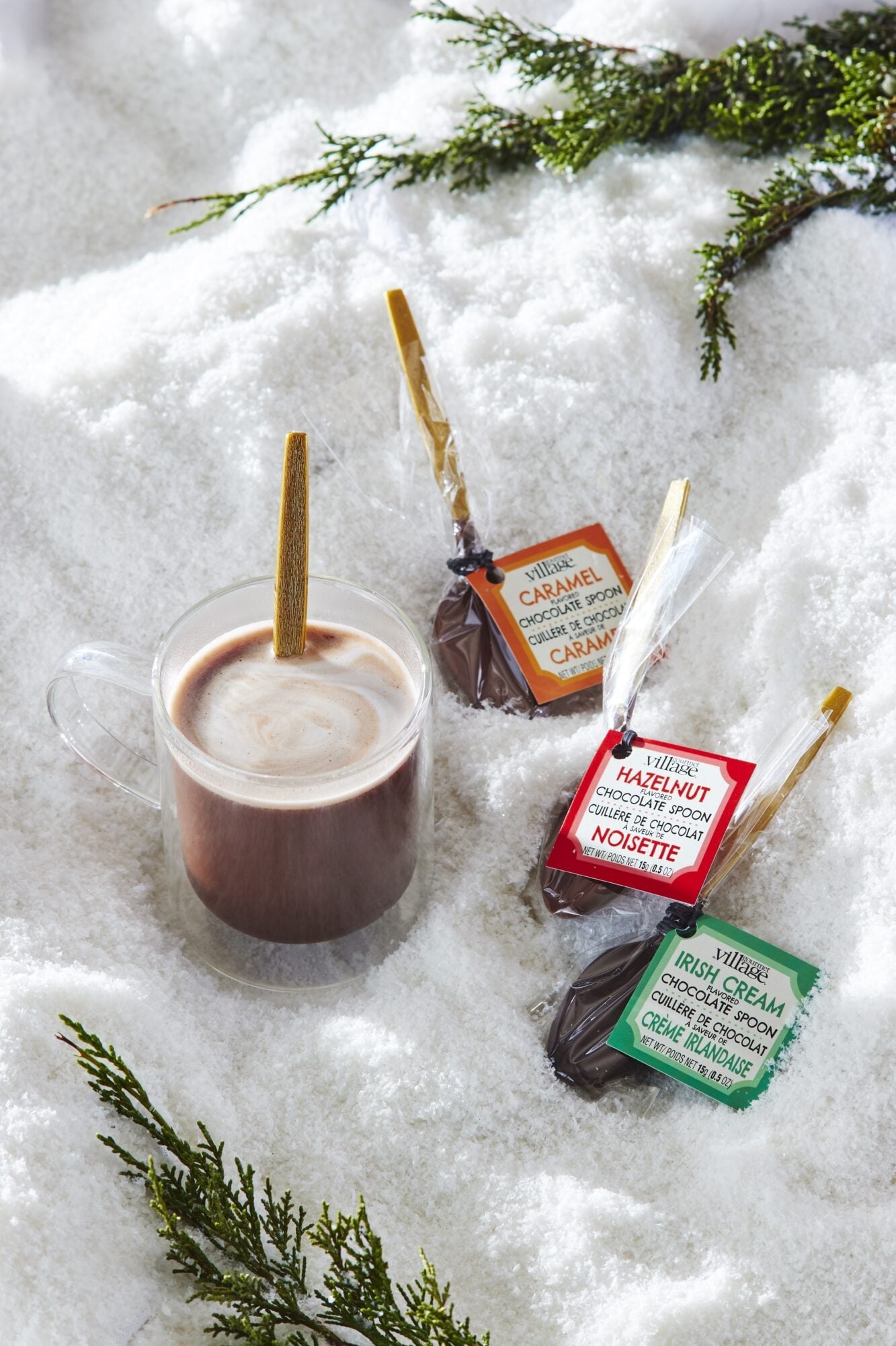GOURMET VILLAGE Irish Cream Chocolate Spoon