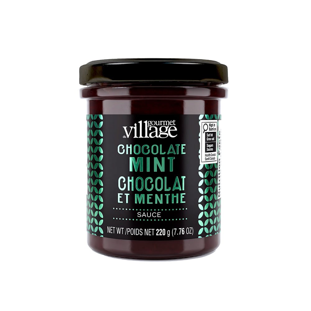 GOURMET VILLAGE Chocolate Mint Dessert Sauce