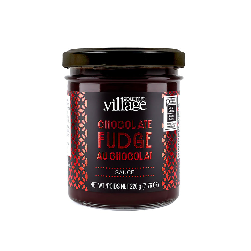 GOURMET VILLAGE Chocolate Fudge Dessert Sauce
