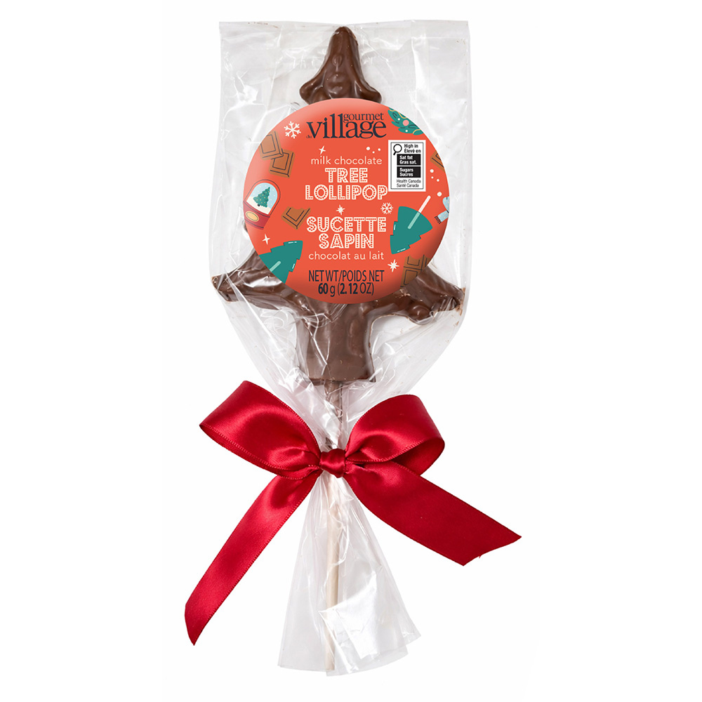 GOURMET VILLAGE Tree Milk Chocolate Lollipop