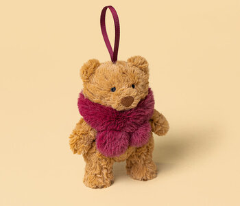 Bartholomew Bear Winter Warmer Decoration