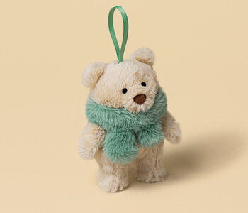 Bartholomew Bear Jr. Winter Warmer Decoration