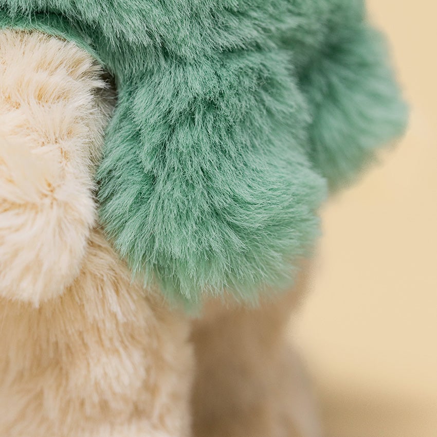 Jellycat Inc. Bartholomew Bear Jr. Winter Warmer Decoration