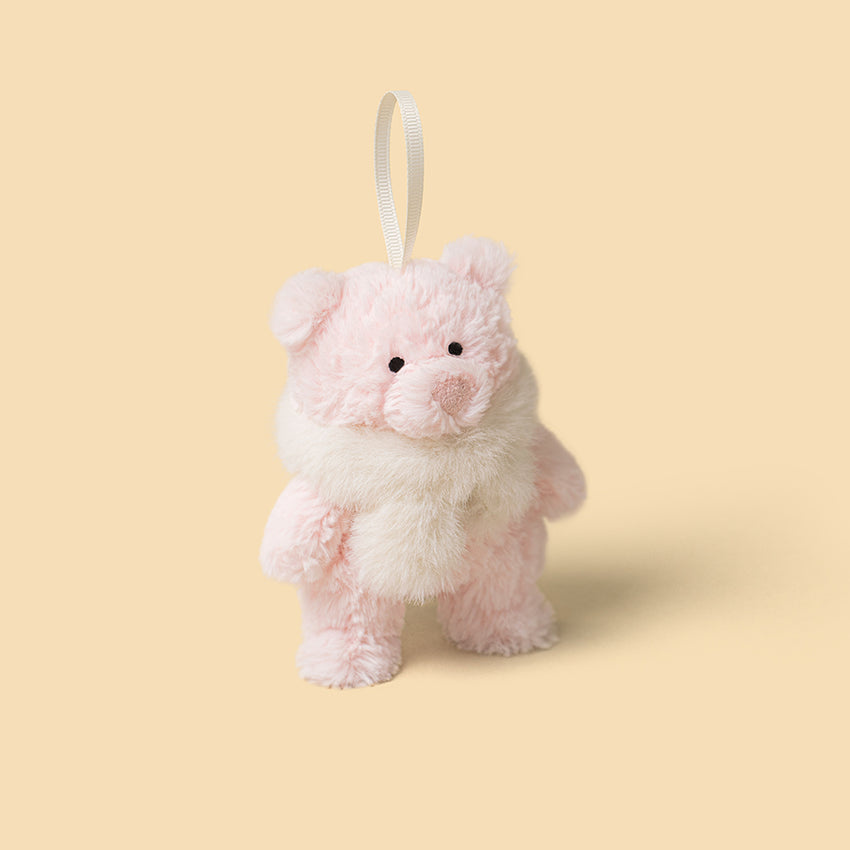 Jellycat Inc. Leola Bear Winter Warmer Decoration