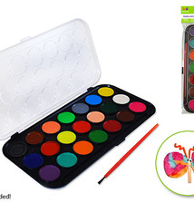 Watercolour Paint Set with Brush