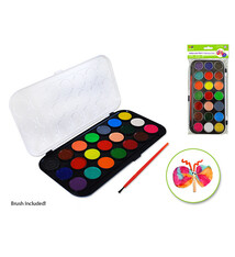 Watercolour Paint Set with Brush