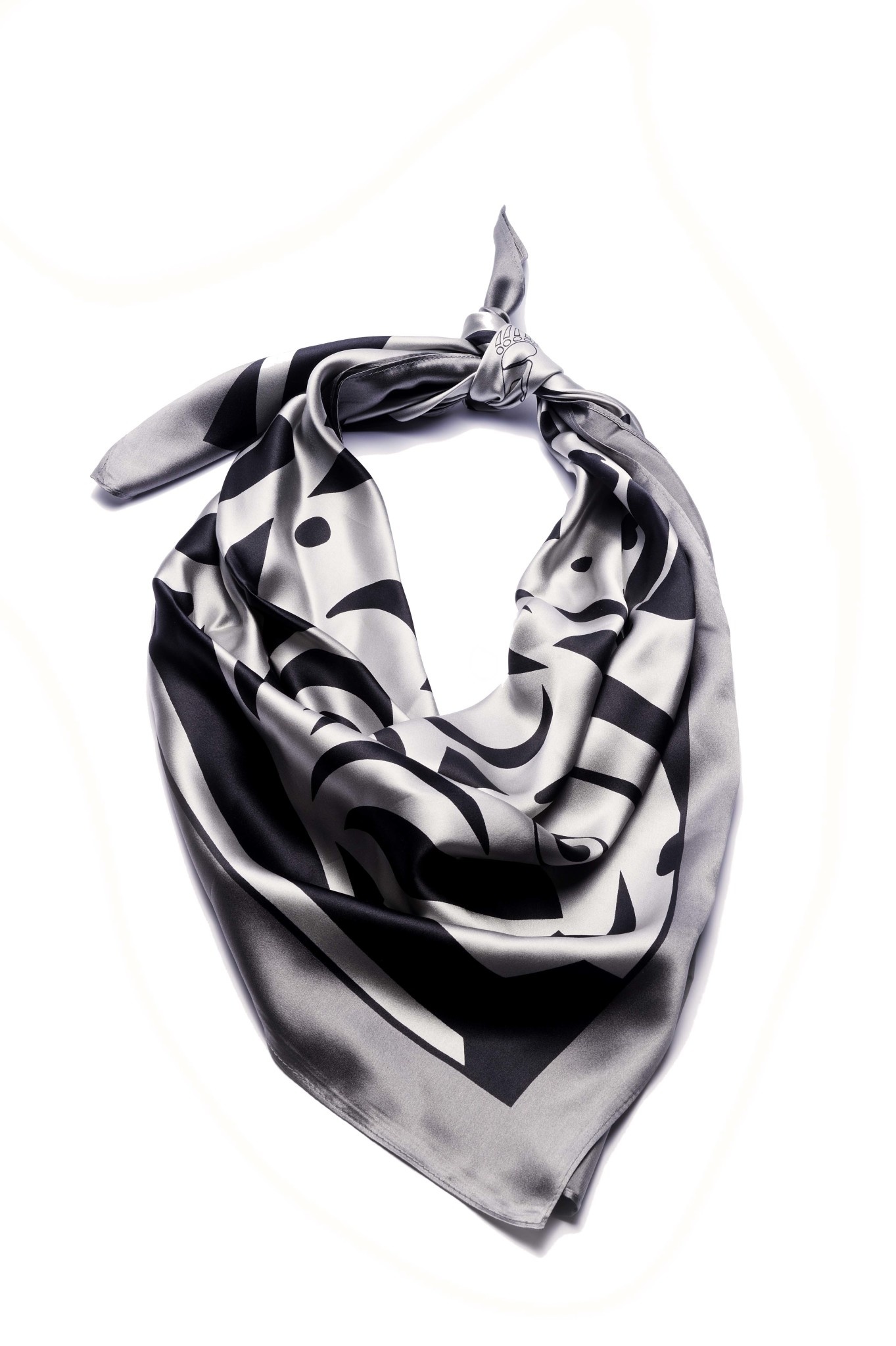 AAM Collection Silk Scarf - Big Flood - Xwalacktun