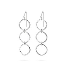 Mikel Grant Jewelry Soft Square Trio Drop Earrings