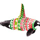 Natasha van Netten Art Card - Winter Whale - Orca