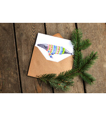 Art Card - Winter Whale - Humpback