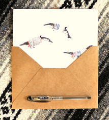 Art Card - Cocoon - Minke Whales