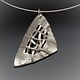 Chi's Creations Necklace - Woven Scribble Soft Triangle