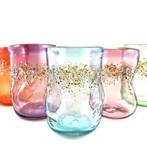 Warthog Glassworks - Ted Jolda Glitter Party Glass