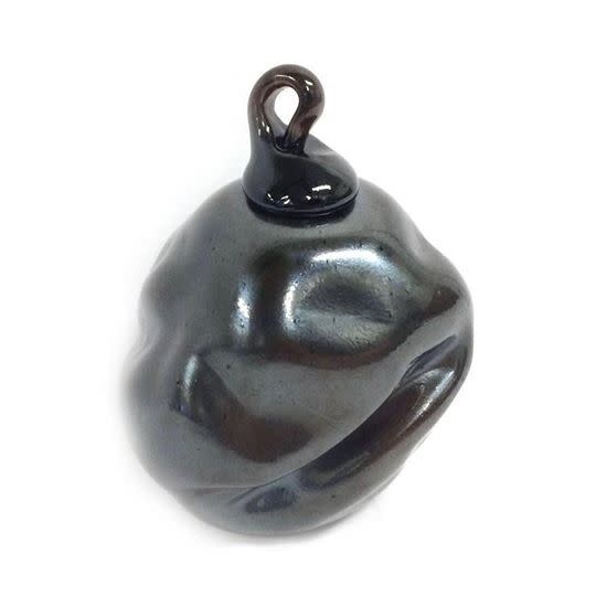 Warthog Glassworks - Ted Jolda Ornament - Lump of Coal