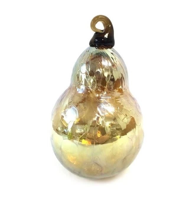 Warthog Glassworks - Ted Jolda Ornament - Pear