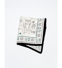 AAM Collection Silk Pocket Square - The Dance Screen - James Hart