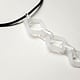 Minori Takagi Necklace - Chain Pendant - Sandblasted - White