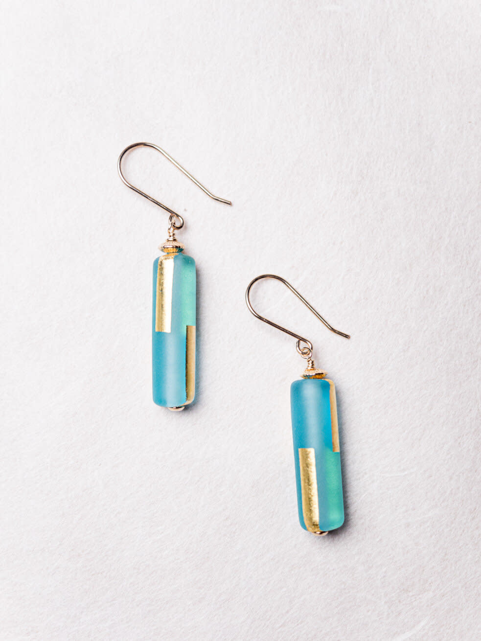 Minori Takagi Earrings - Gold Line