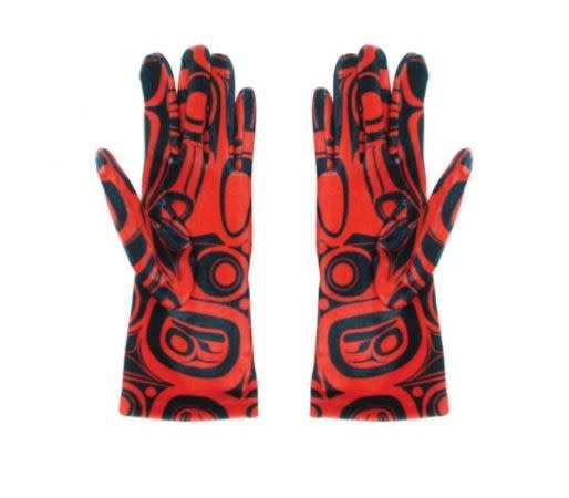 Gloves - Raven Red