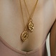 Pamela Card Necklace - Lost Sleeper - 24K Gold Plated - 20"