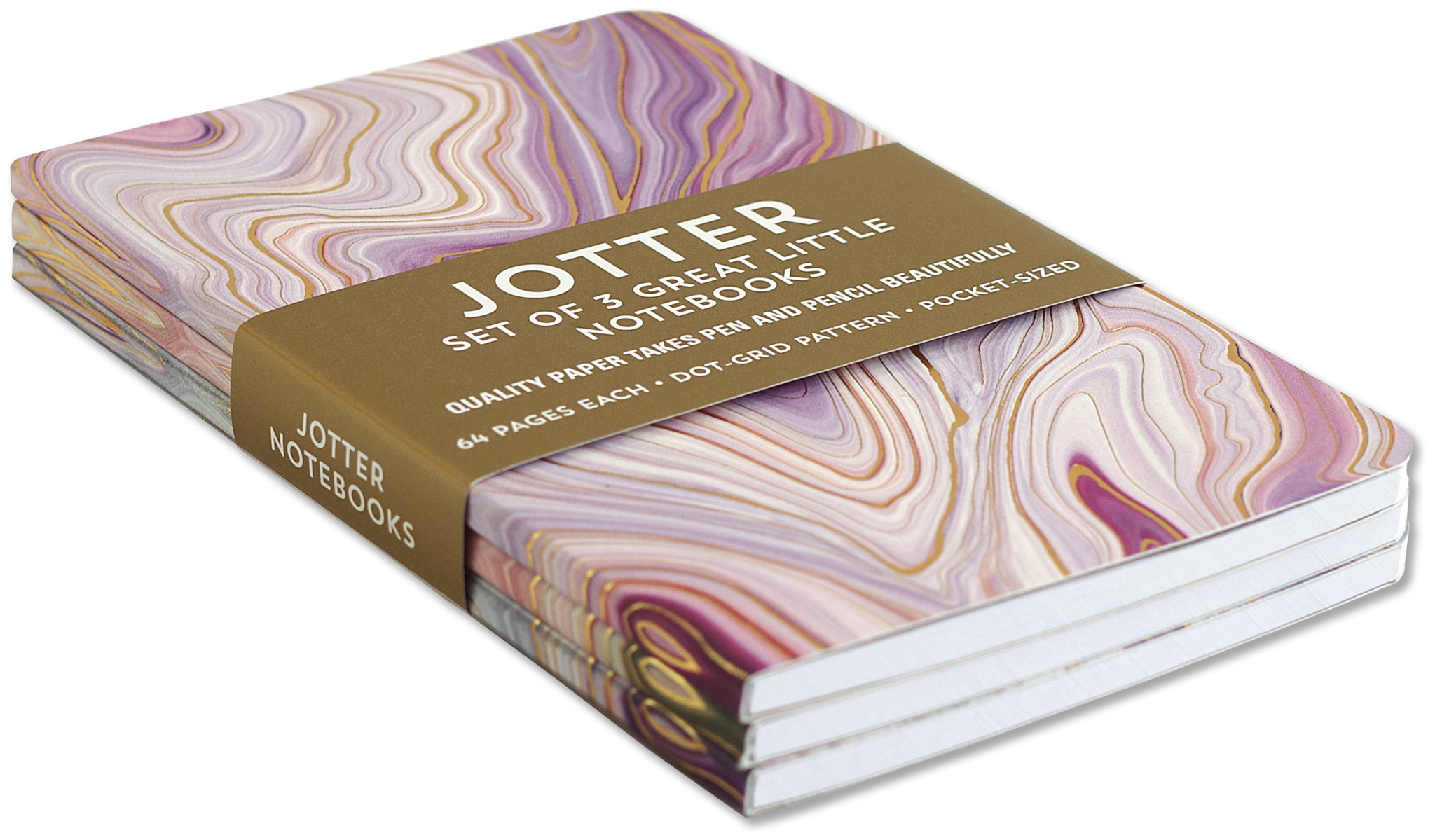Jotter Notebook Set of 3 - Agate