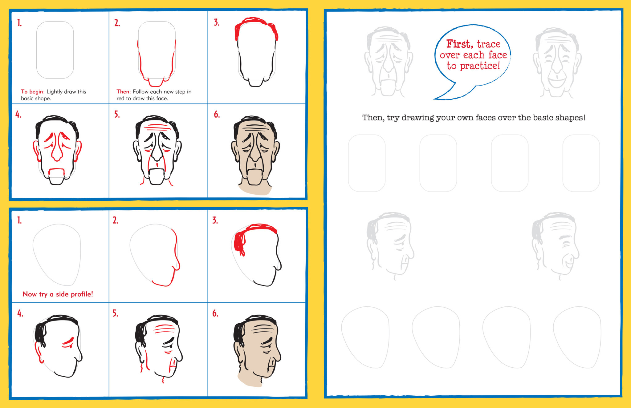 Learn to Draw Faces