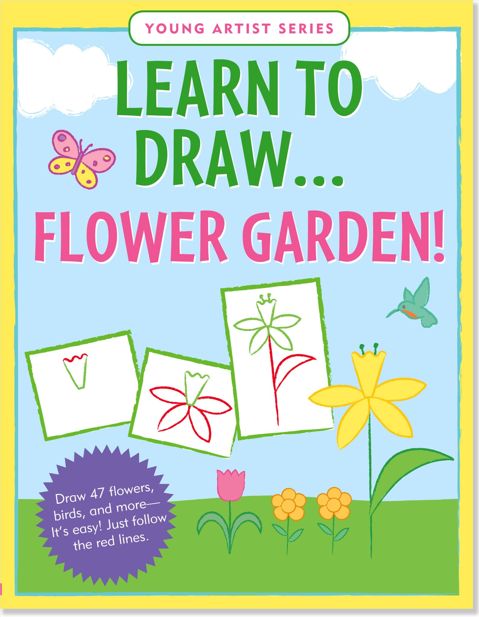 Learn to Draw Flower Garden