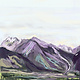 Heather Johnston Art Block -  Lavender Light Rockies