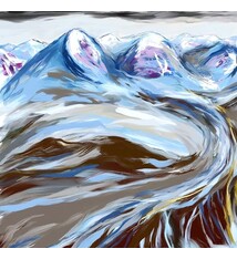 Heather Johnston Art Block -  Glacial Drift