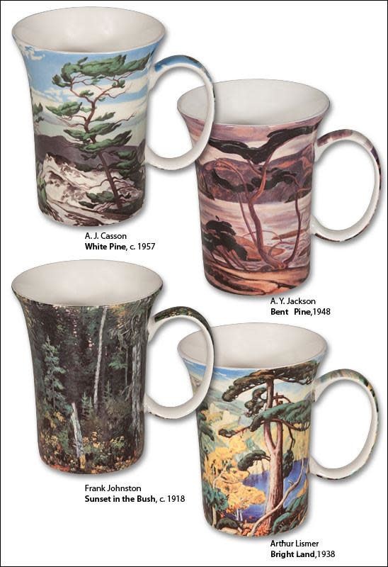 Set of 4 Mugs Group of Seven