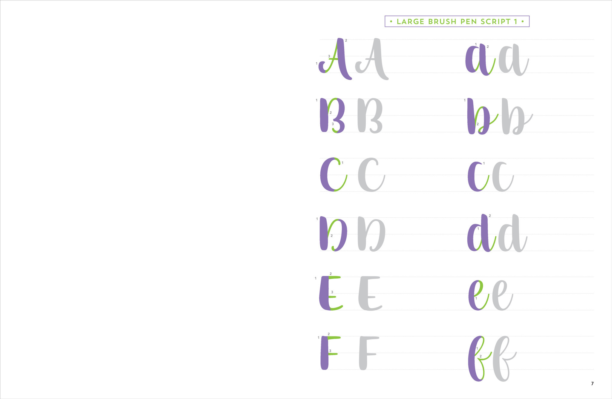 Brush Lettering Workbook