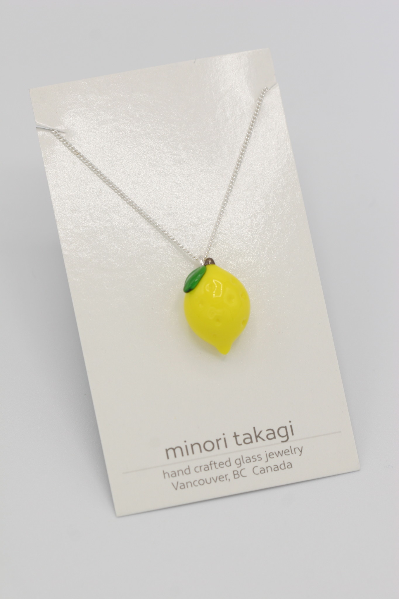 Minori Takagi Necklace Fruit - Lemon