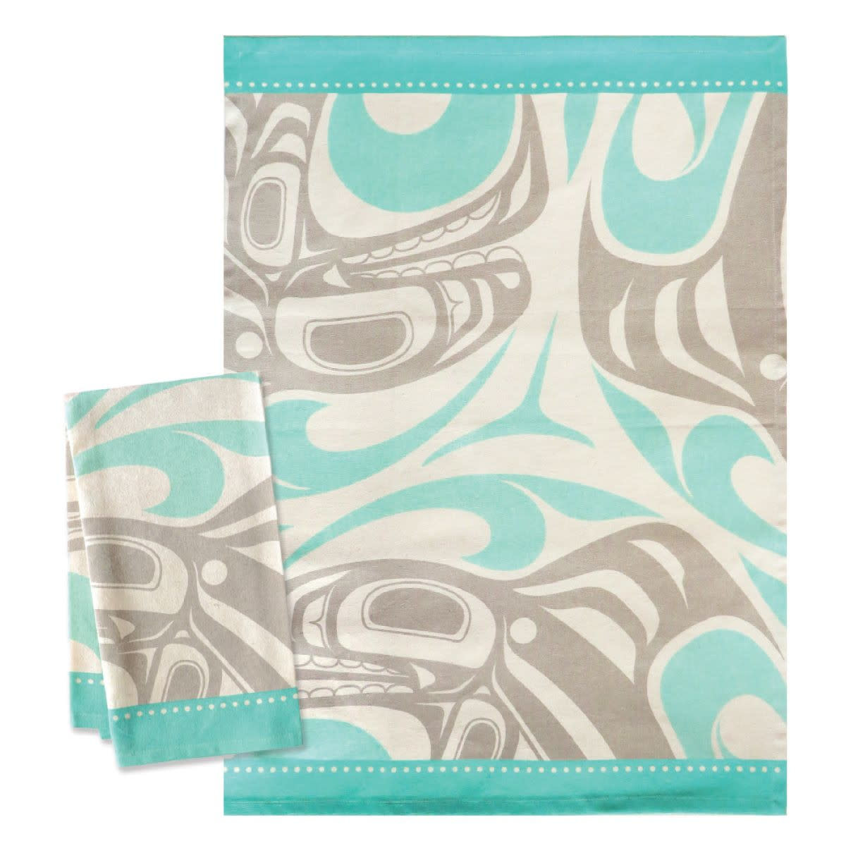 Tea Towel - Printed Killer Whale