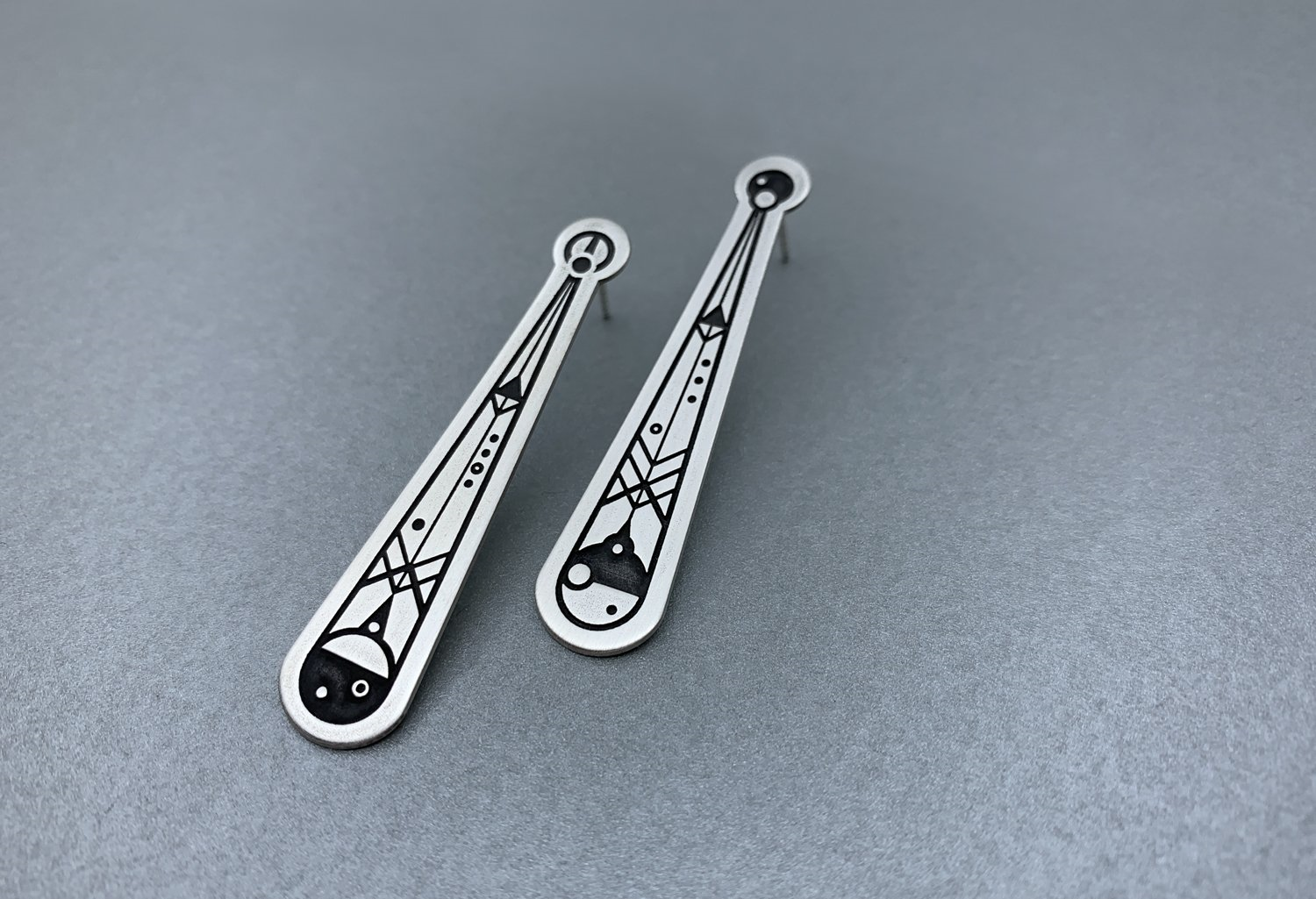 VEDRO Creative Earrings - Micro-Macro