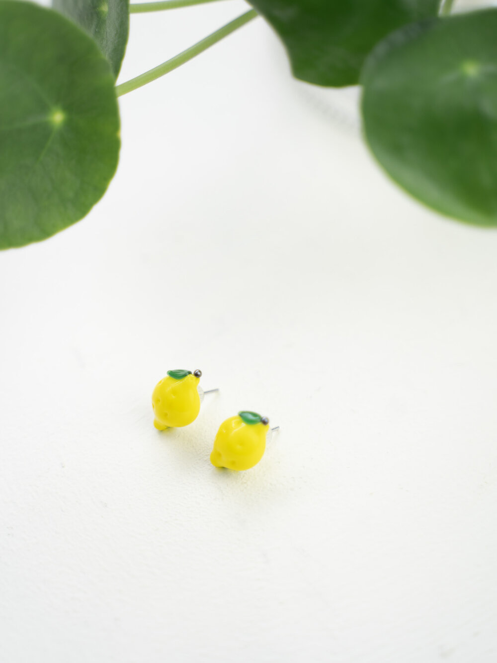Minori Takagi Earrings - Lemon