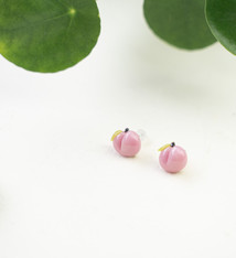 Minori Takagi Earrings Fruit - Peach