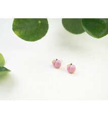 Minori Takagi Earrings Fruit - Peach
