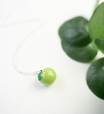 Minori Takagi Necklace Fruit - Green Apple