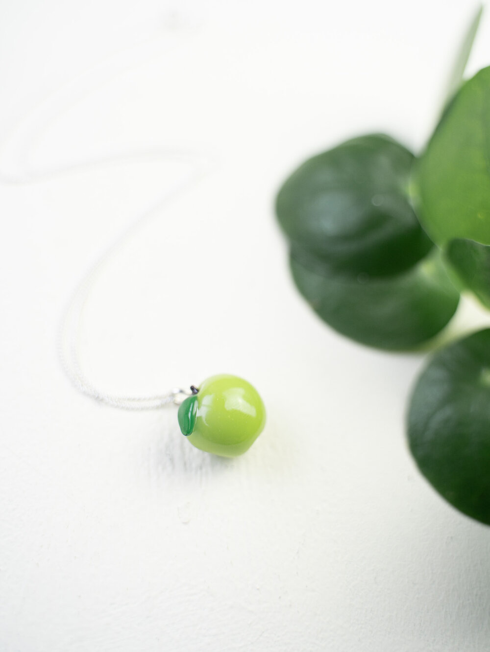 Minori Takagi Necklace Fruit - Green Apple