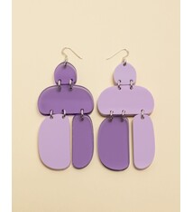 Warren Steven Scott Earrings - Stacked Ovoids