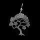 Wren Silverworks - Stuart Duncan - CCBC Earrings - Arbutus Tree