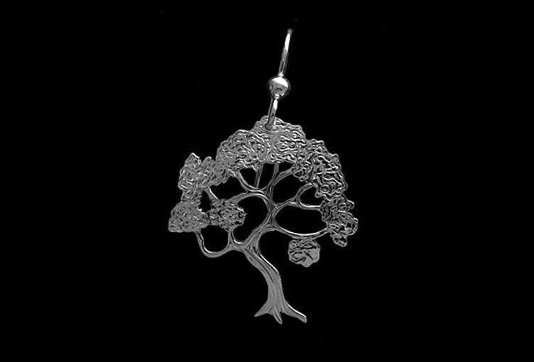 Wren Silverworks - Stuart Duncan - CCBC Earrings - Arbutus Tree