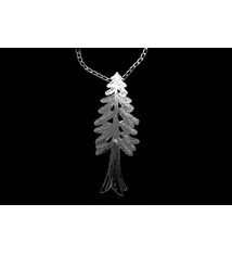 Wren Silverworks - Stuart Duncan - CCBC Necklace - Cedar Tree Pendant & Chain