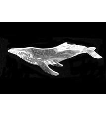 Wren Silverworks - Stuart Duncan - CCBC Brooch - Humpback Whale