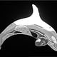 Wren Silverworks - Stuart Duncan - CCBC Brooch - Orca