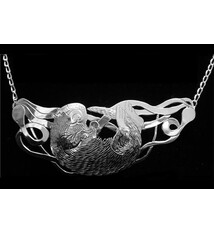 Wren Silverworks - Stuart Duncan - CCBC Necklace - Sea Otter in Kelp