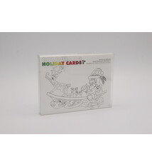 Box Card Colouring Set - Salish Christmas II *
